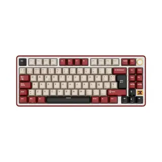 RK X87 Bordeaux Red 80% TKL CABLEADO LAYOUT ESPAÑOL